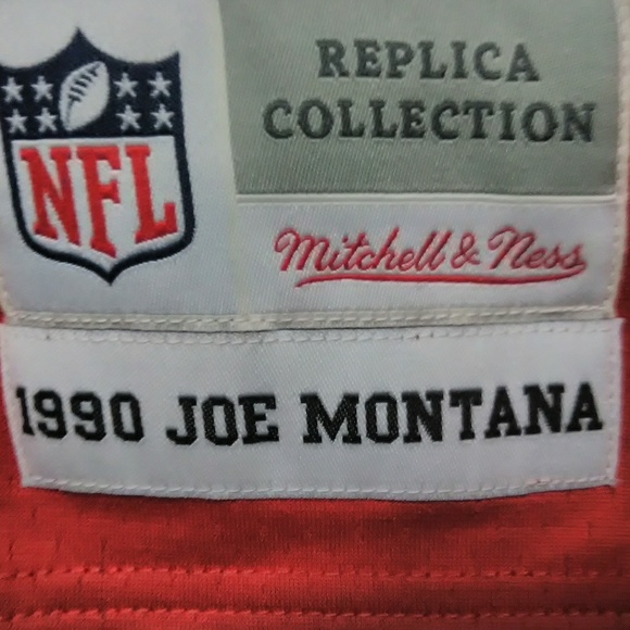joe montana throwback jersey mitchell & ness